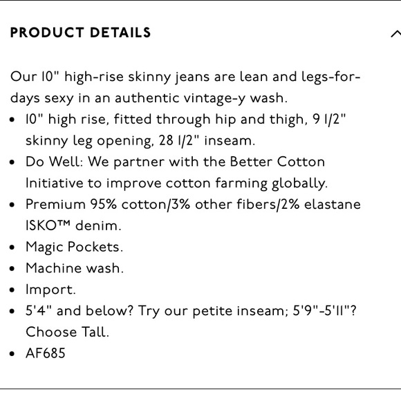 Madewell 10” High Rise Skinny Jeans Hamden Wash SZ 29 AF 685 - Picture 9 of 10